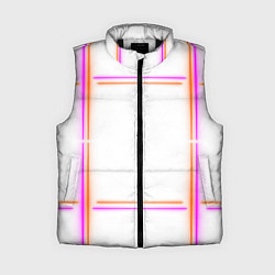 Женский жилет Neon white orange pink