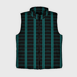 Женский жилет Color blue dark stripe