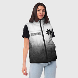 Женский жилет Лес - это мой храм, цвет: 3D-черный — фото 2