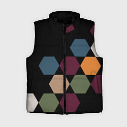 Женский жилет Honeycombs autumn colors