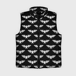 Женский жилет Империум человечества паттерн, цвет: 3D-черный