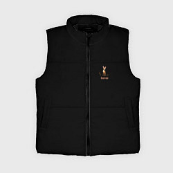 Женский жилет Bambi, цвет: 3D-черный