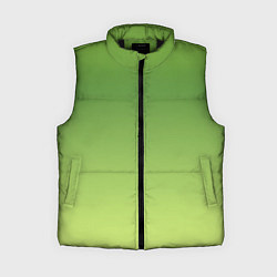 Женский жилет Color green yellow