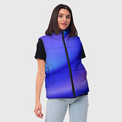 Женский жилет The color is multicolored, цвет: 3D-черный — фото 2