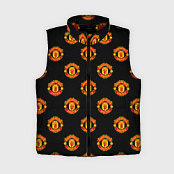 Женский жилет Manchester United Pattern, цвет: 3D-красный