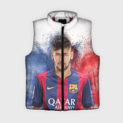 Женский жилет Neymar FCB, цвет: 3D-красный