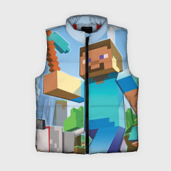 Женский жилет Minecraft World, цвет: 3D-красный