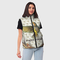 Женский жилет Imagine Dragons: Fly, цвет: 3D-светло-серый — фото 2