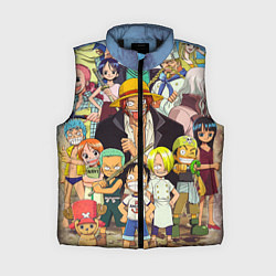 Женский жилет One Piece, цвет: 3D-черный