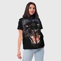 Женский жилет Пантера, цвет: 3D-красный — фото 2