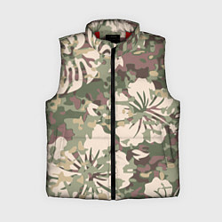 Женский жилет Камуфляж, цвет: 3D-красный