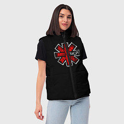 Женский жилет RHCP Symbol, цвет: 3D-красный — фото 2