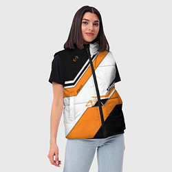 Женский жилет CS:GO Asiimov, цвет: 3D-светло-серый — фото 2