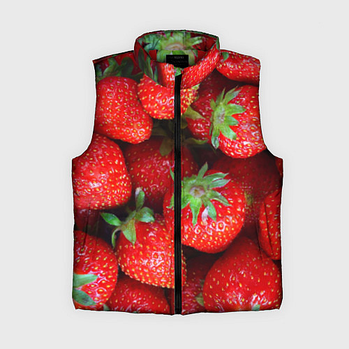Женский жилет Клубничная / 3D-Красный – фото 1