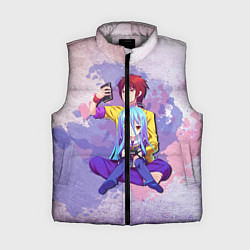 Женский жилет No Game No Life, цвет: 3D-светло-серый