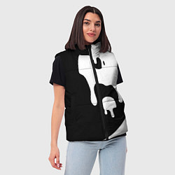 Женский жилет Инь Янь, цвет: 3D-черный — фото 2