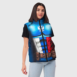 Женский жилет Капитан Россия, цвет: 3D-светло-серый — фото 2