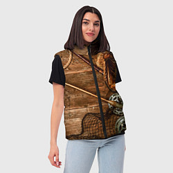 Женский жилет Рыбацкий стол, цвет: 3D-черный — фото 2