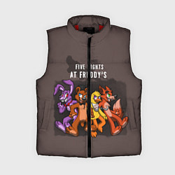 Женский жилет Five Nights At Freddy's, цвет: 3D-красный