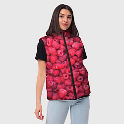 Женский жилет Малинки, цвет: 3D-красный — фото 2