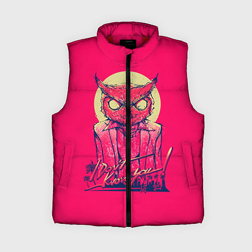 Женский жилет I don't know you / 3D-Красный – фото 1