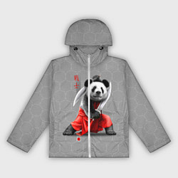 Ветровка с капюшоном женская Master Panda, цвет: 3D-белый