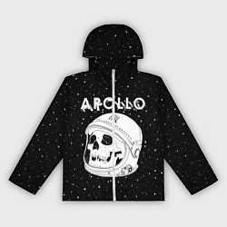 Ветровка с капюшоном женская Apollo, цвет: 3D-белый