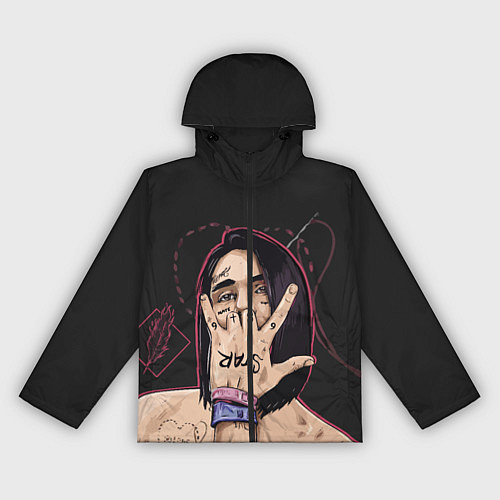 Женская ветровка Face Star / 3D-Черный – фото 1