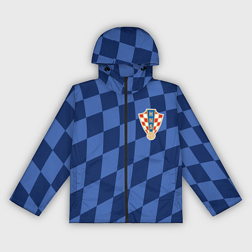 Женская ветровка Сборная Хорватии / 3D-Черный – фото 1