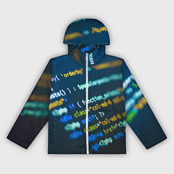 Ветровка с капюшоном женская Programming Collection, цвет: 3D-белый