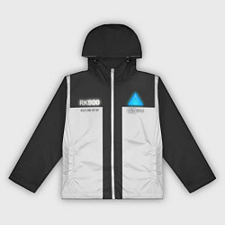 Ветровка с капюшоном женская RK900: Become Human, цвет: 3D-белый