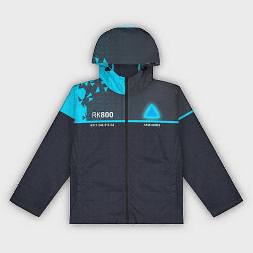 Женская ветровка Detroit: RK800 / 3D-Черный – фото 1