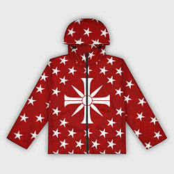 Ветровка с капюшоном женская Far Cry 5: Red Cult, цвет: 3D-черный