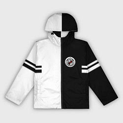 Ветровка с капюшоном женская Monokuma School, цвет: 3D-черный