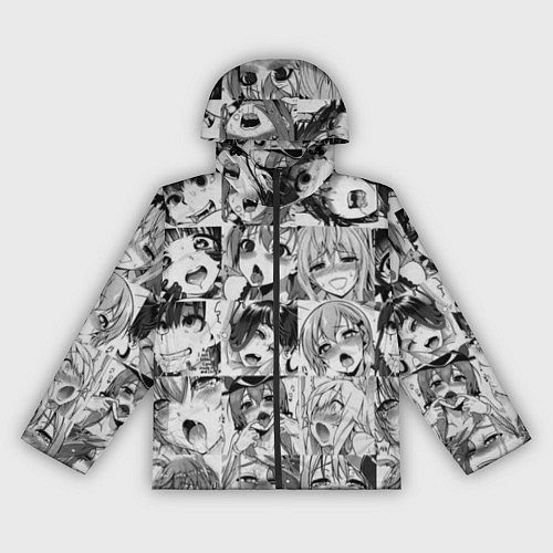 Женская ветровка Ahegao Babes / 3D-Черный – фото 1