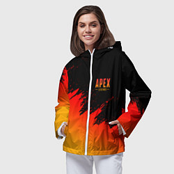 Ветровка с капюшоном женская Apex Sprite, цвет: 3D-белый — фото 2