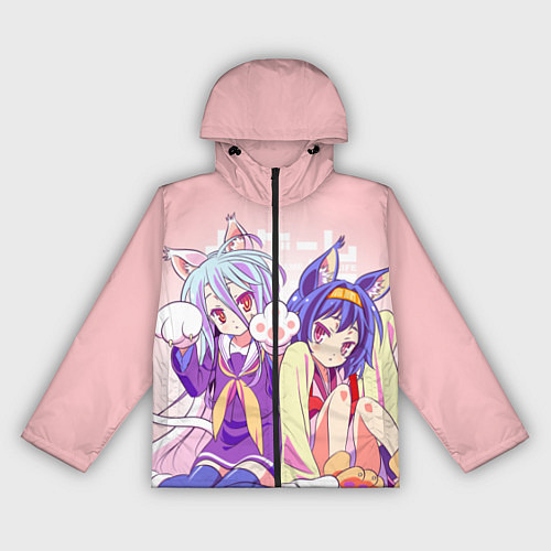 Женская ветровка No Game No Life / 3D-Черный – фото 1