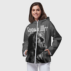 Ветровка с капюшоном женская Король и Шут, цвет: 3D-белый — фото 2