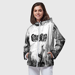 Ветровка с капюшоном женская СЕКТОР ГАЗА, цвет: 3D-белый — фото 2