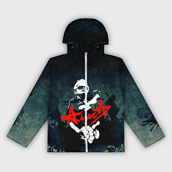 Ветровка с капюшоном женская Алиса, цвет: 3D-белый