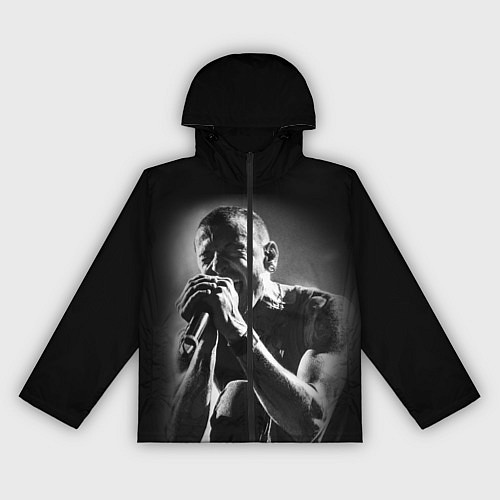 Женская ветровка Chester Bennington Linkin Park / 3D-Черный – фото 1
