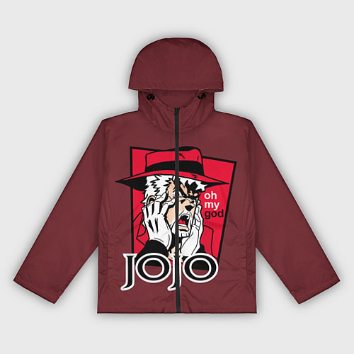 Женская ветровка Приключения ДжоДжо / 3D-Черный – фото 1