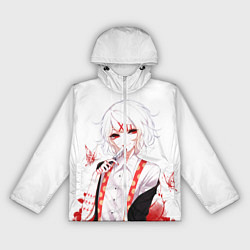 Ветровка с капюшоном женская Сузуя Джузо, цвет: 3D-белый