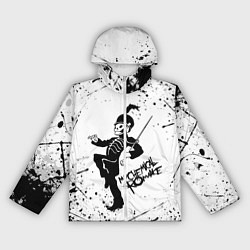 Ветровка с капюшоном женская My Chemical Romance, цвет: 3D-белый