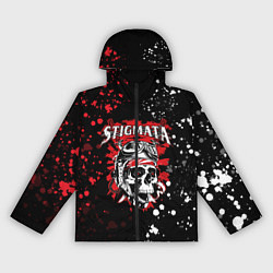 Ветровка с капюшоном женская Stigmata, цвет: 3D-черный