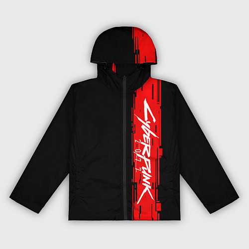 Женская ветровка CYBERPUNK 2077 / 3D-Черный – фото 1