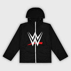 Ветровка с капюшоном женская WWE, цвет: 3D-белый