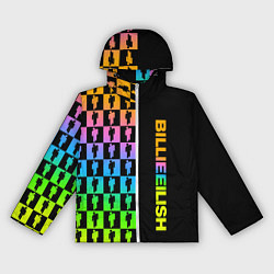 Ветровка с капюшоном женская BILLIE EILISH, цвет: 3D-белый