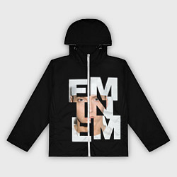 Ветровка с капюшоном женская Eminem, цвет: 3D-белый