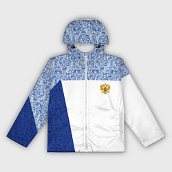 Ветровка с капюшоном женская Форма России, цвет: 3D-белый